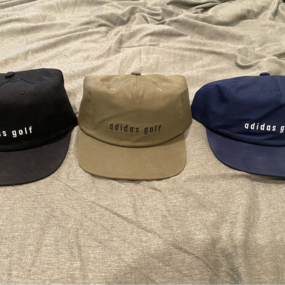 adidas Black and Green Hat for Casual Wear